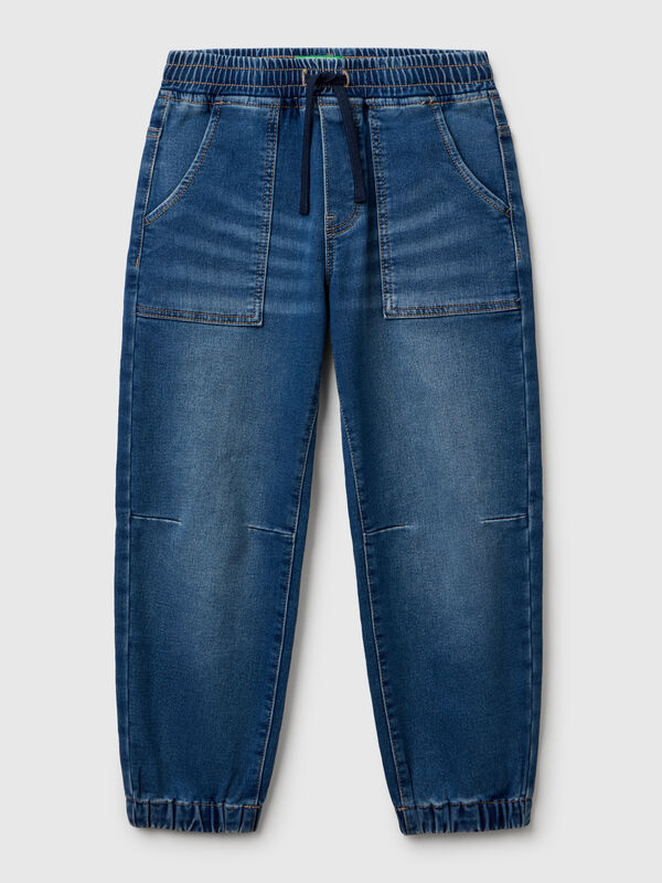 Pantalon de jogging en jean Garçon