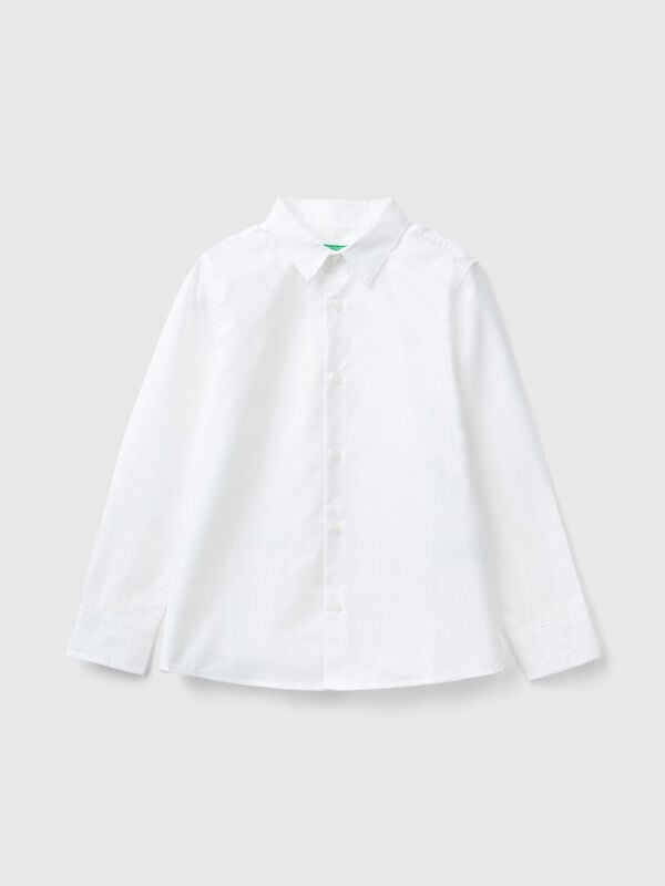 Chemise classique en pur coton Garçon