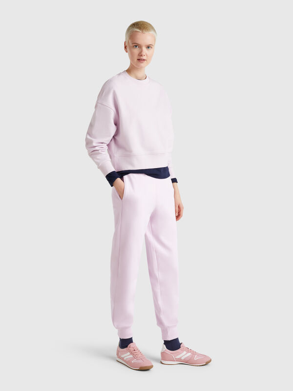 Jogginghose aus reiner Baumwolle Damen