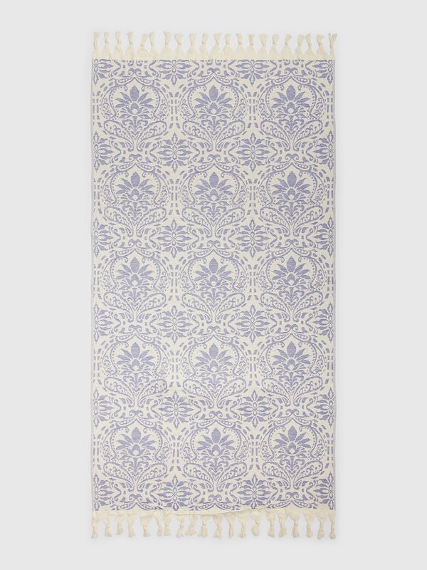 Serviette de plage avec sac Femme