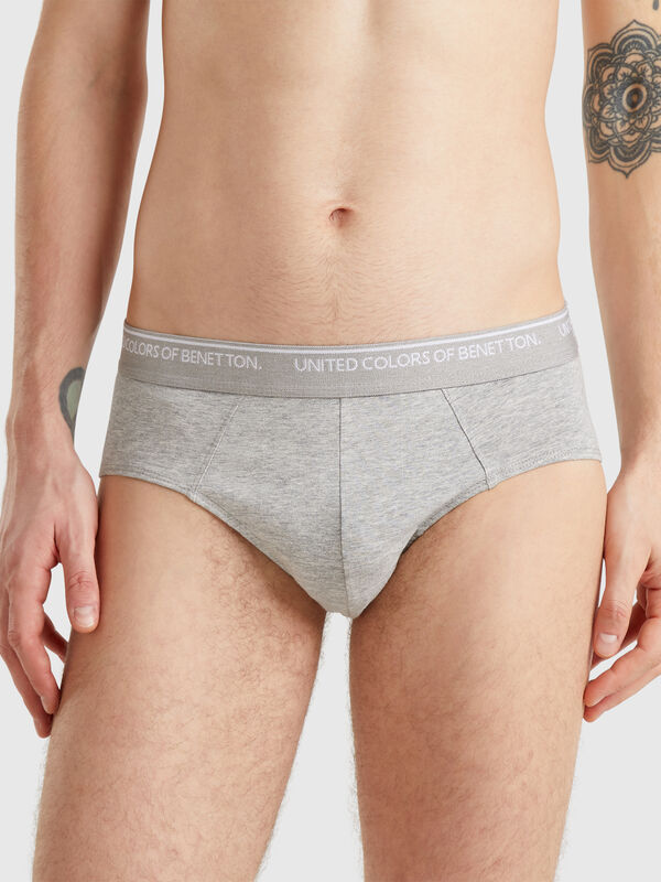 Slips aus elastischer Baumwolle Herren