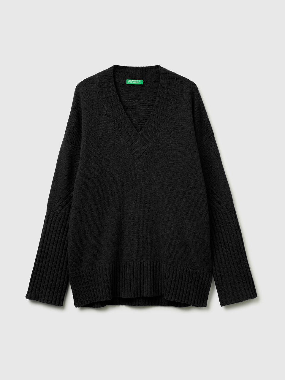 V NECK SWEATER L/S Femme image number 1