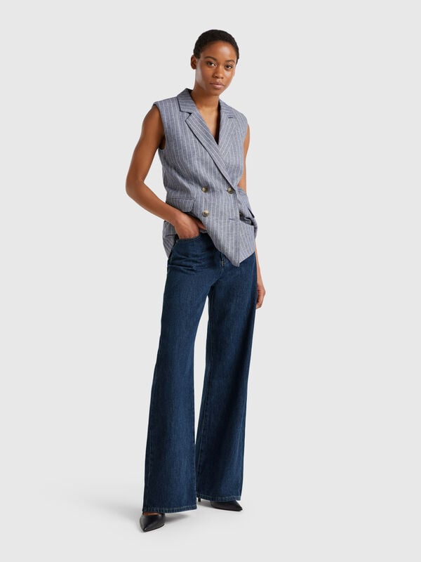 Jean coupe large Femme