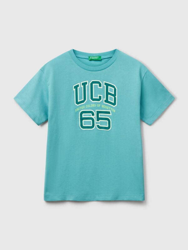 T-Shirt mit Logo Jungen