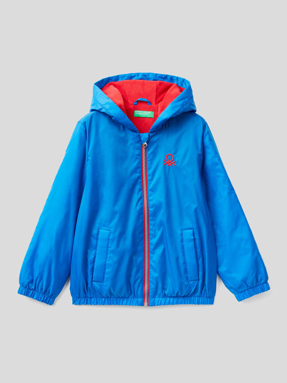 Blouson avec fermeture éclair et capuche image number 1
