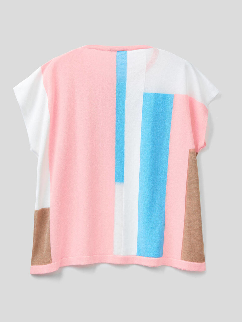Pullover mit geometrischer Verarbeitung image number 2