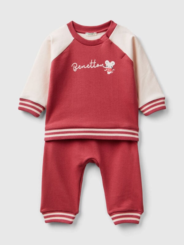 Set aus leichtem Sweatstoff Newborn