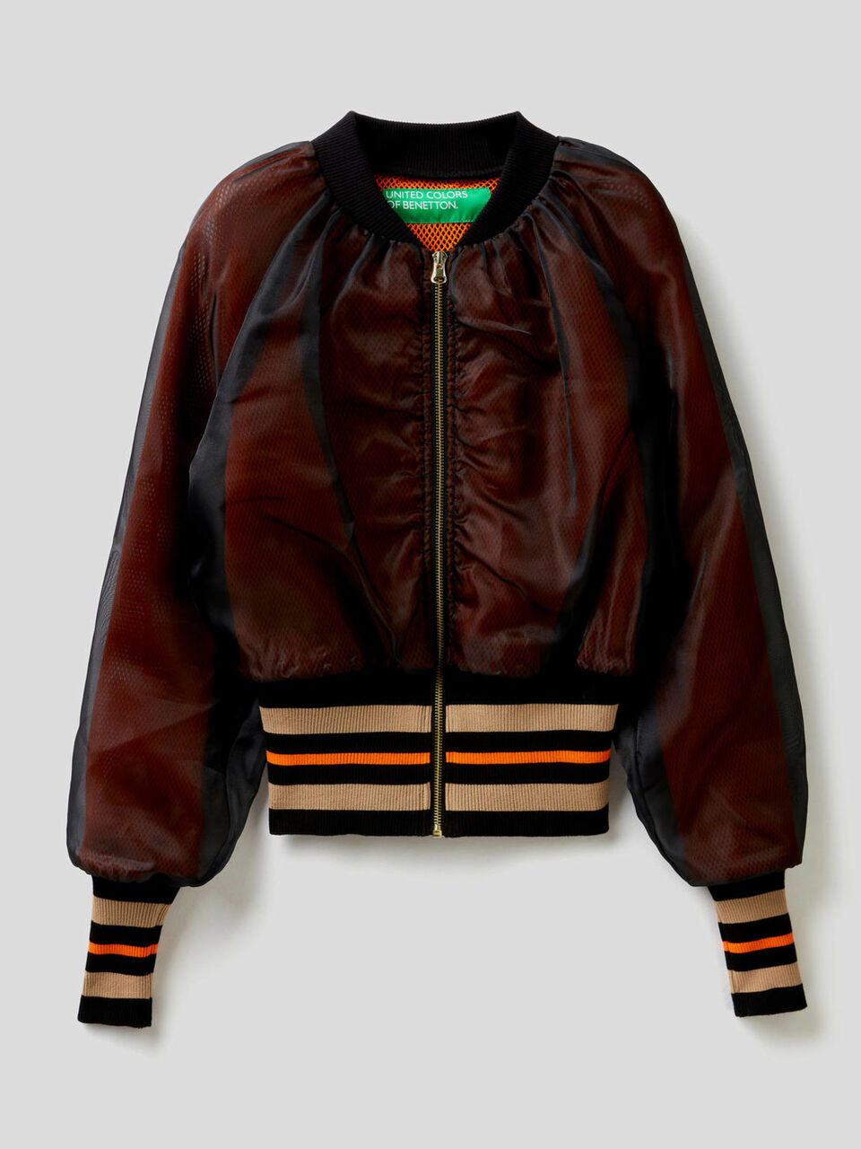 Bomberjacke mit einer Schicht in Organza image number 1