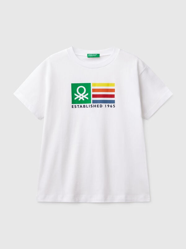 T-shirt à manches courtes 100% coton Garçon