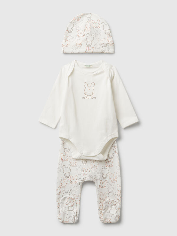 Anzug aus Stretch-Baumwolle Anzug aus Stretch-Baumwolle Newborn