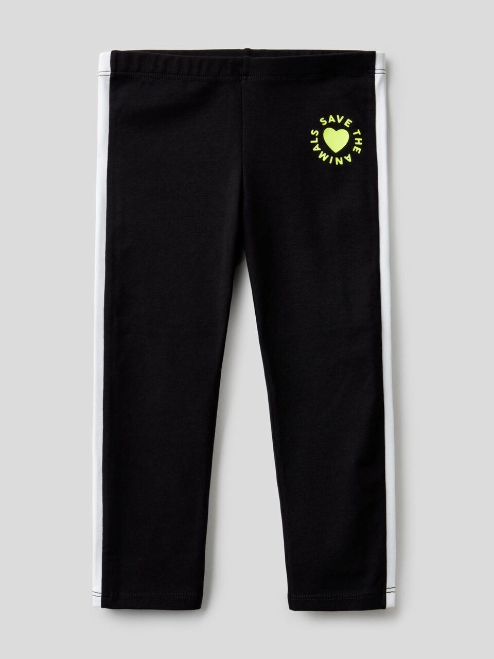 Legging avec bande de couleur contrastée image number 1