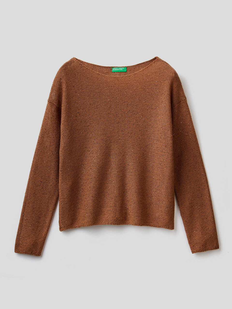 Sweater with wide neck image number 1