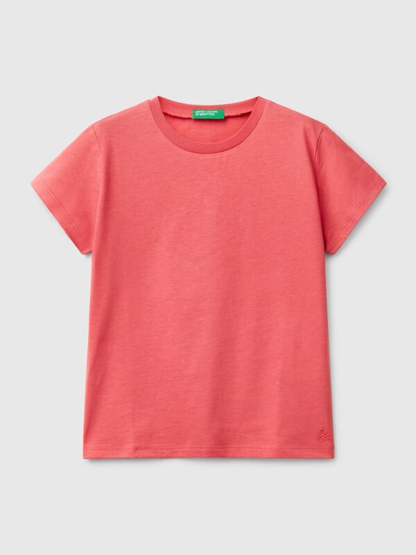 T-Shirt aus reiner Baumwolle Mädchen