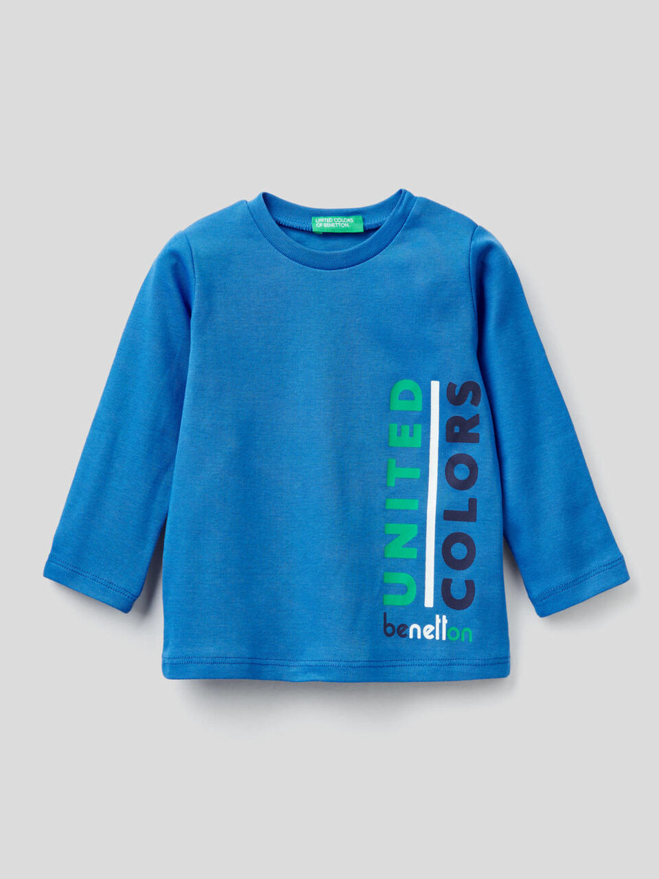 T-shirt manches longues en coton bio image number 1