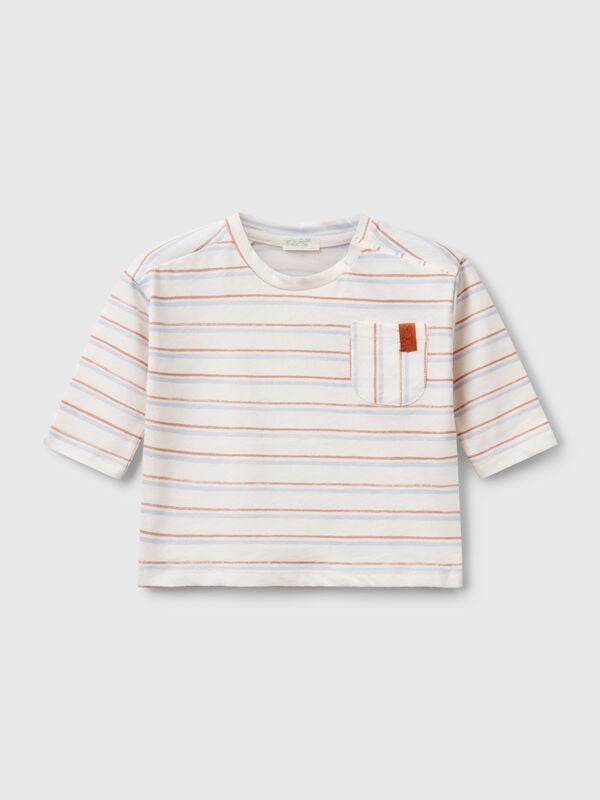 T-shirt with striped print New Born (0-18 months)