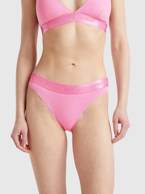 Stretch-Slip aus Bio-Baumwolle Damen