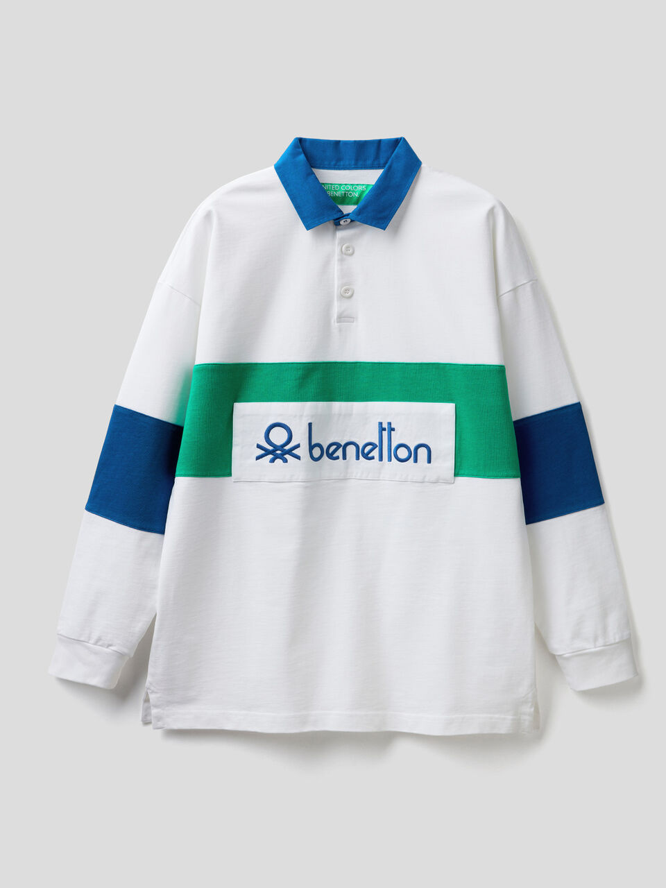 Polo de rugby en coton bio image number 1