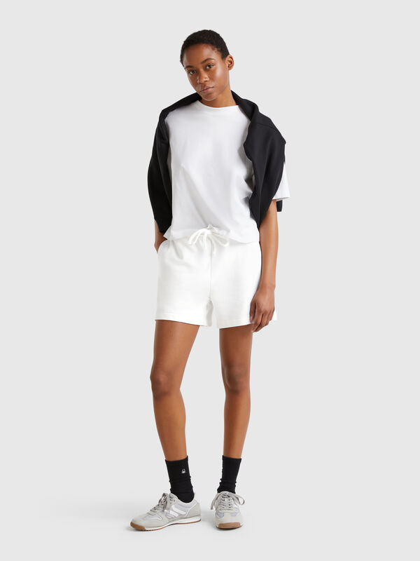 Shorts mit Logo-Gummizug Damen