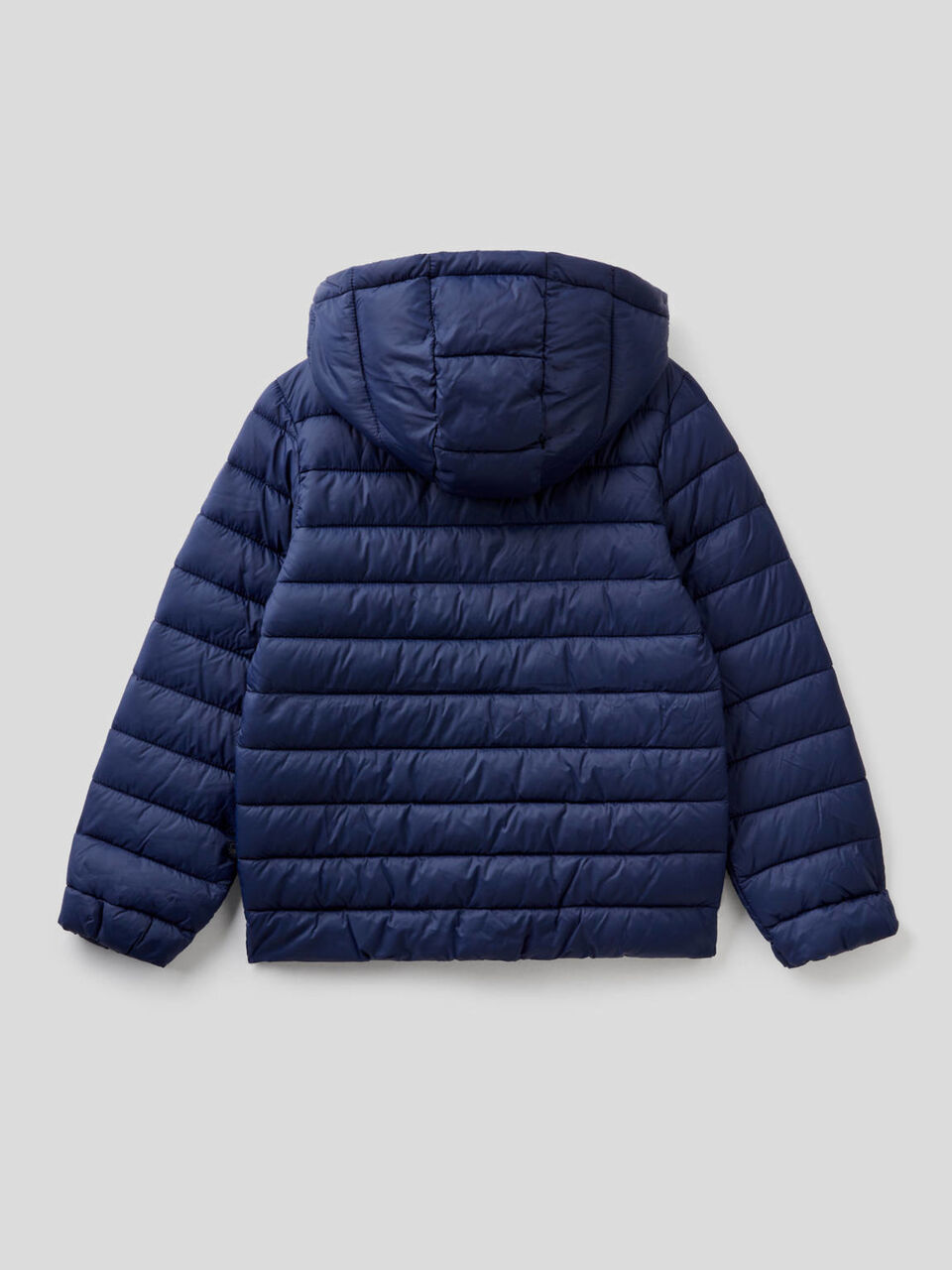 Jacket with hood in technical fabric image number 2