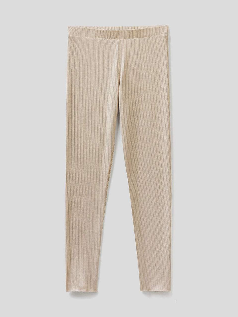 Stretch-Leggings aus gemischtem Cashmere image number 1