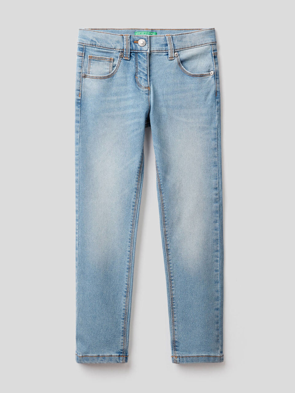 Jeans cinq poches coupe slim image number 1