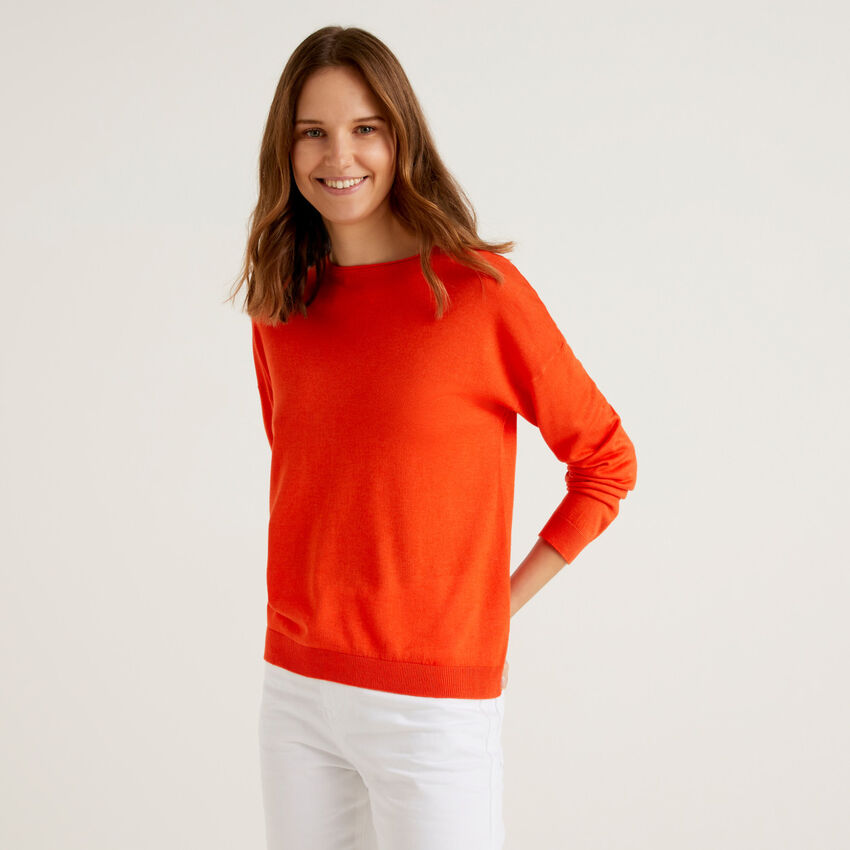 Weicher Boxy-Fit-Pullover