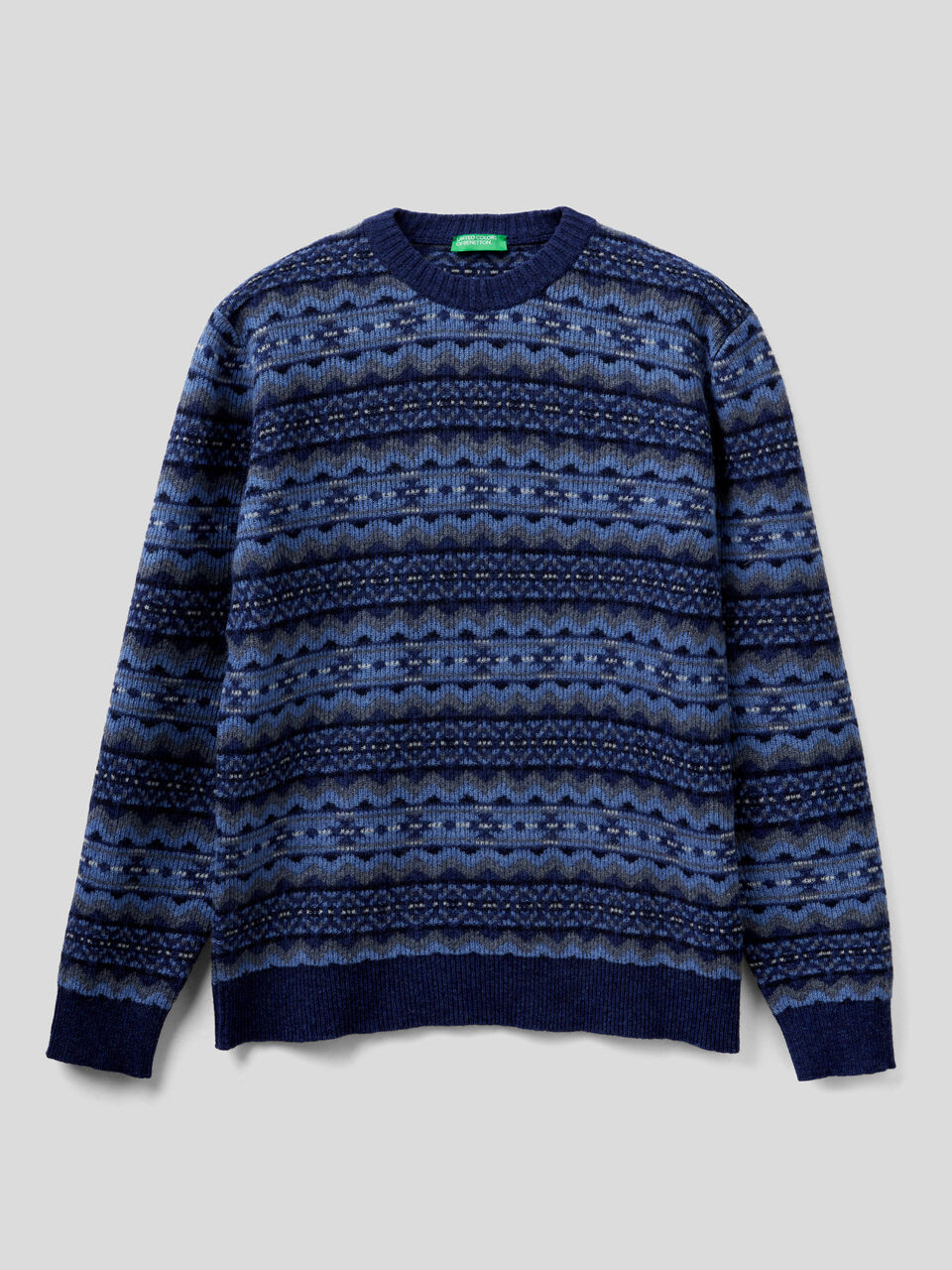 Pullover mit Jacquard-Verarbeitung image number 1