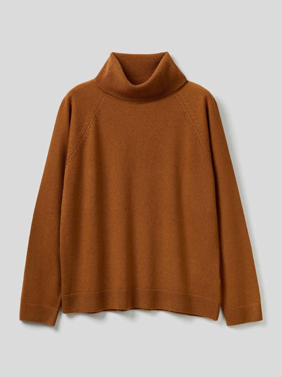 Rollkragenpullover in einer Mischung aus Wolle und Cashmere image number 1