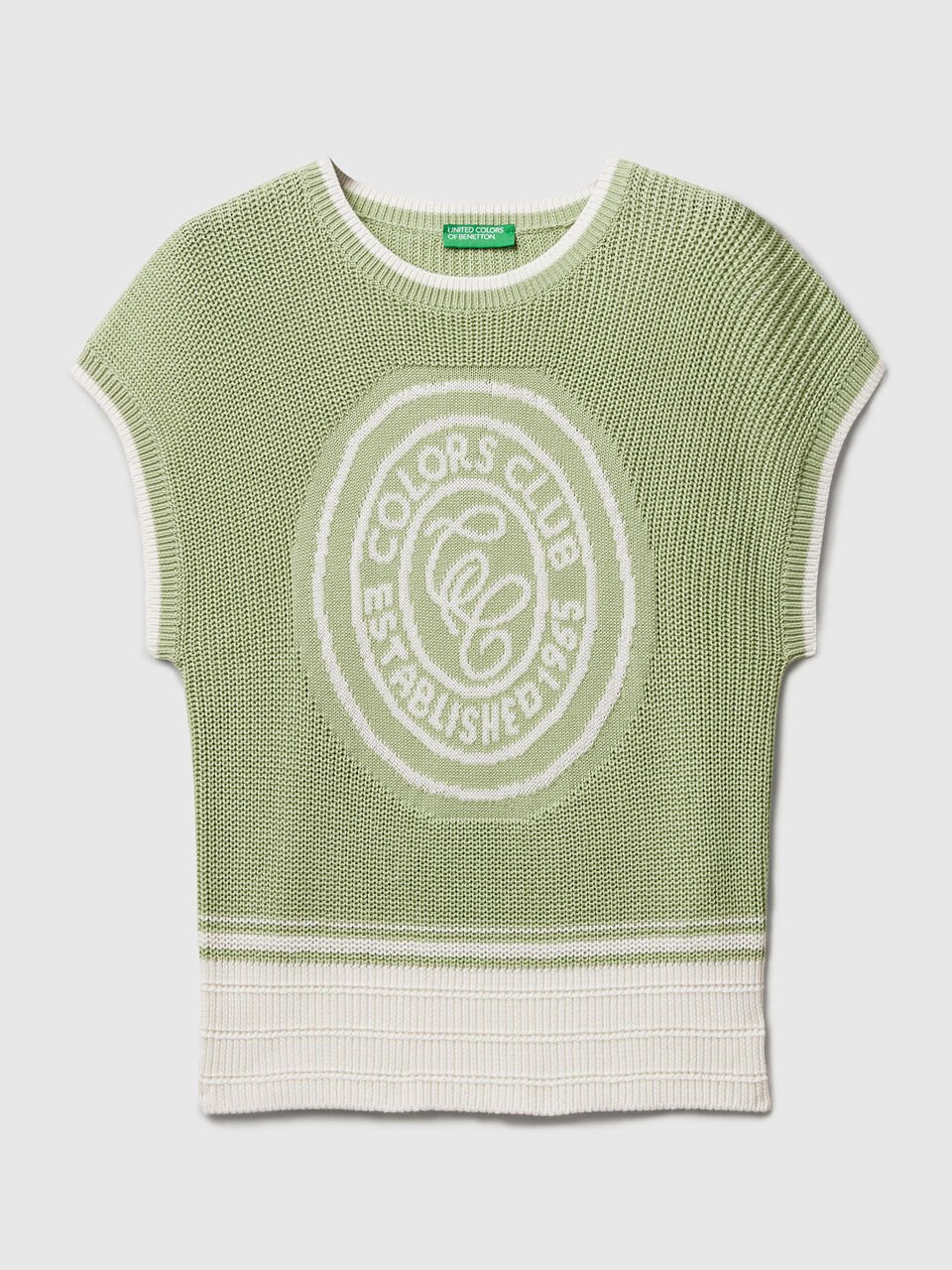 SLEEVELESS SWEATER Damen image number 1