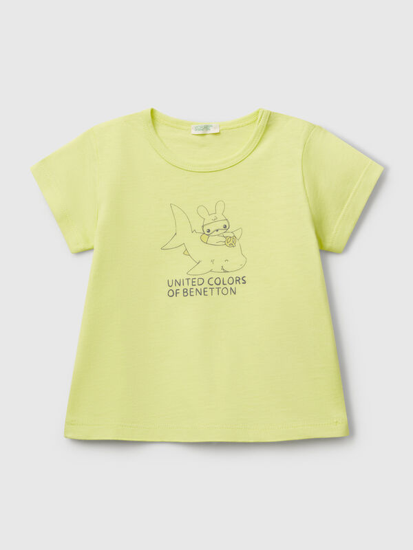 T-shirt à manches courtes avec imprimé Naissancede