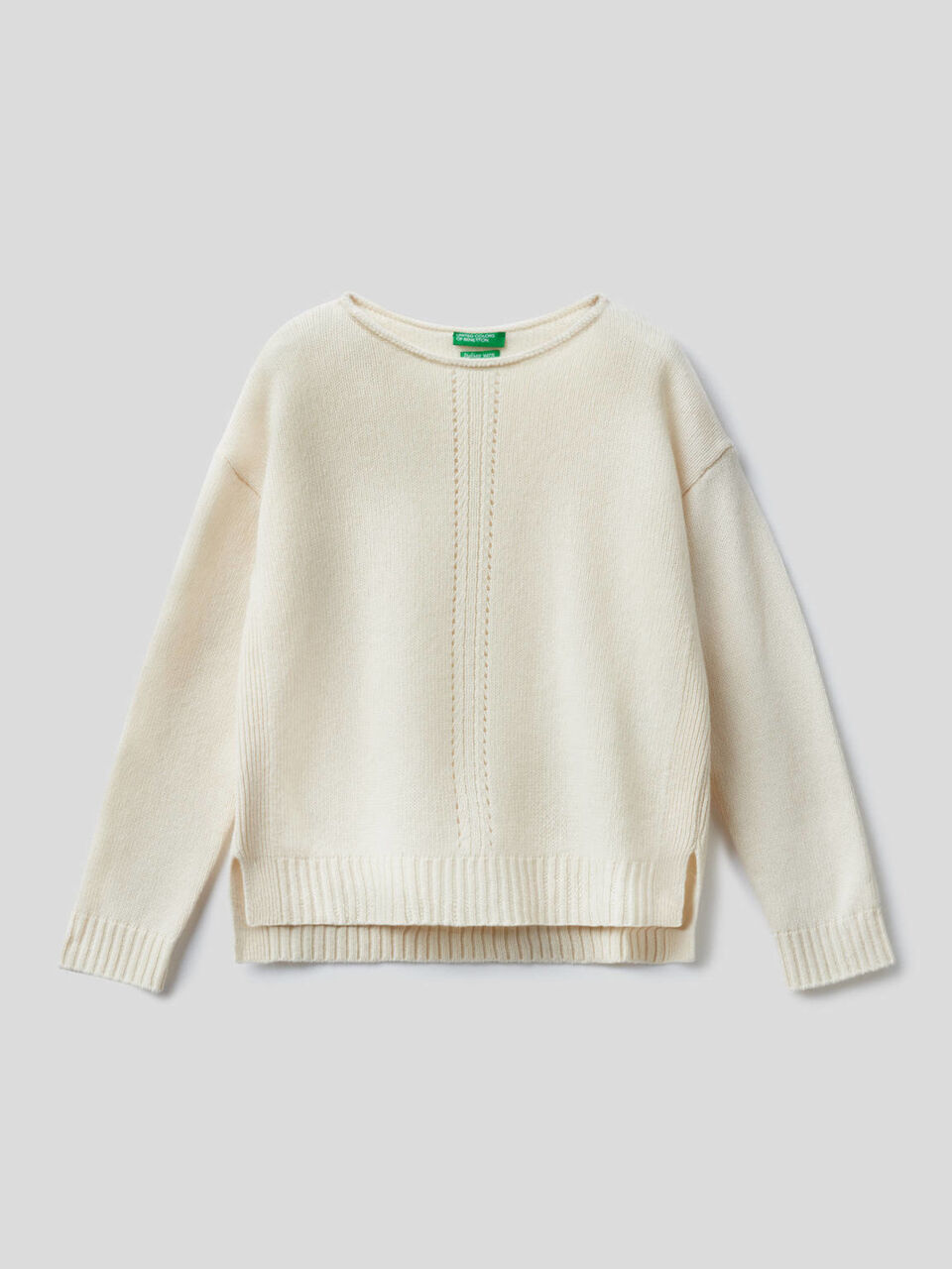 Pullover mit Verarbeitung in einem Spiel aus verschiedenen Mustern image number 1