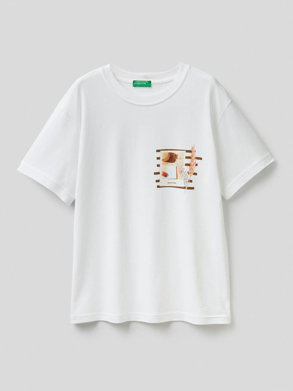 T-shirt with photographic print image number 1