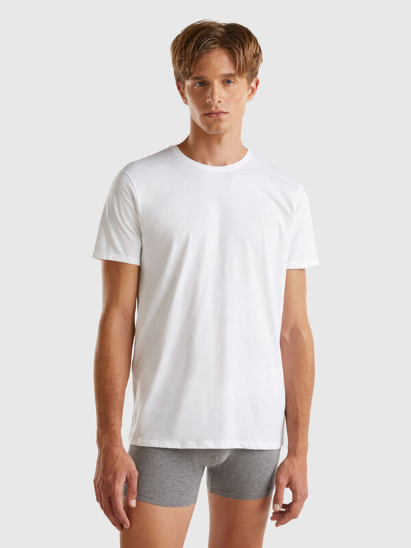 Long fiber cotton t-shirt Men