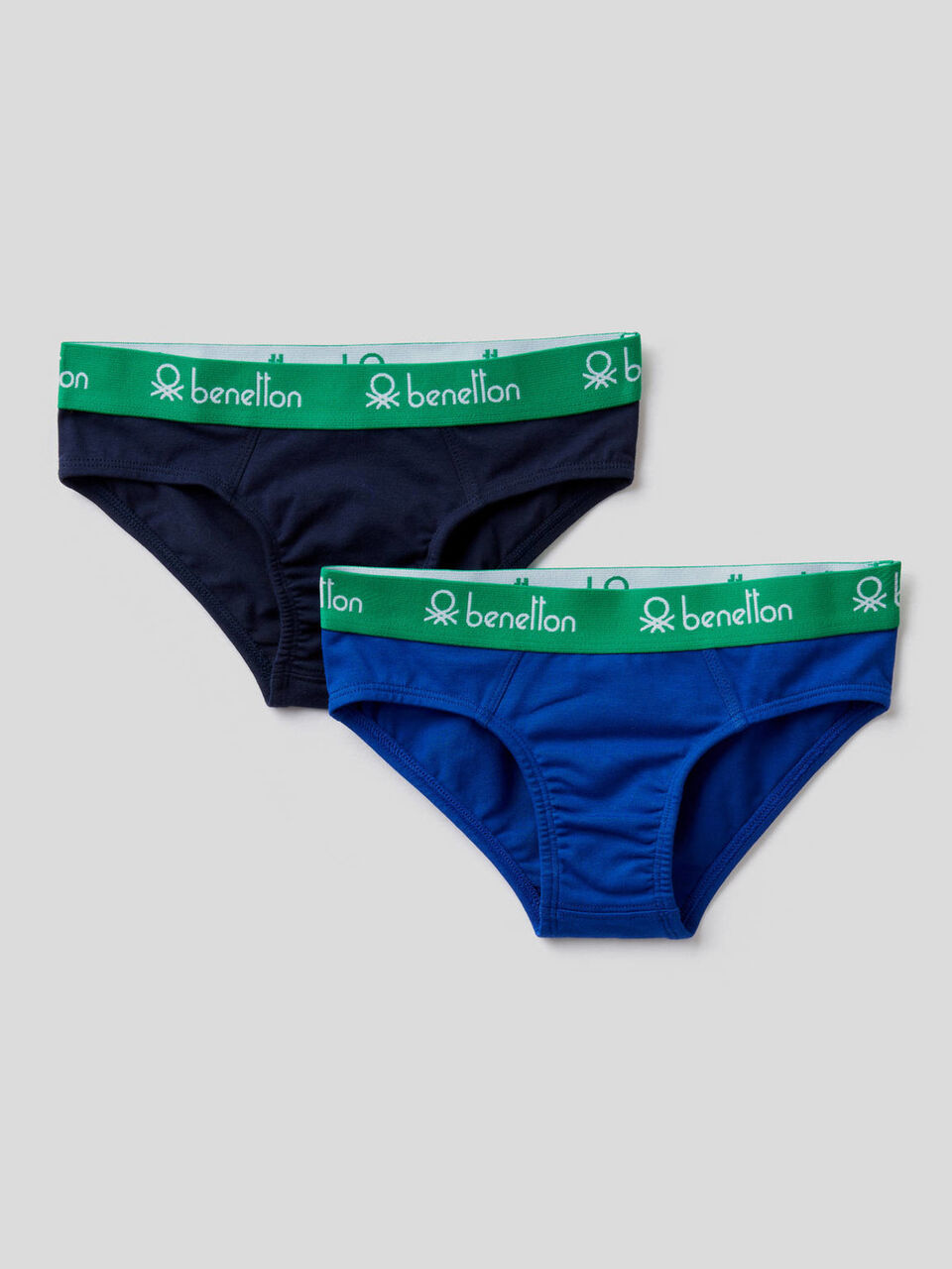 Two briefs with logoed elastic image number 1