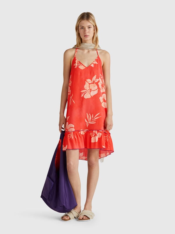 Kleid mit Blumendruck Damen