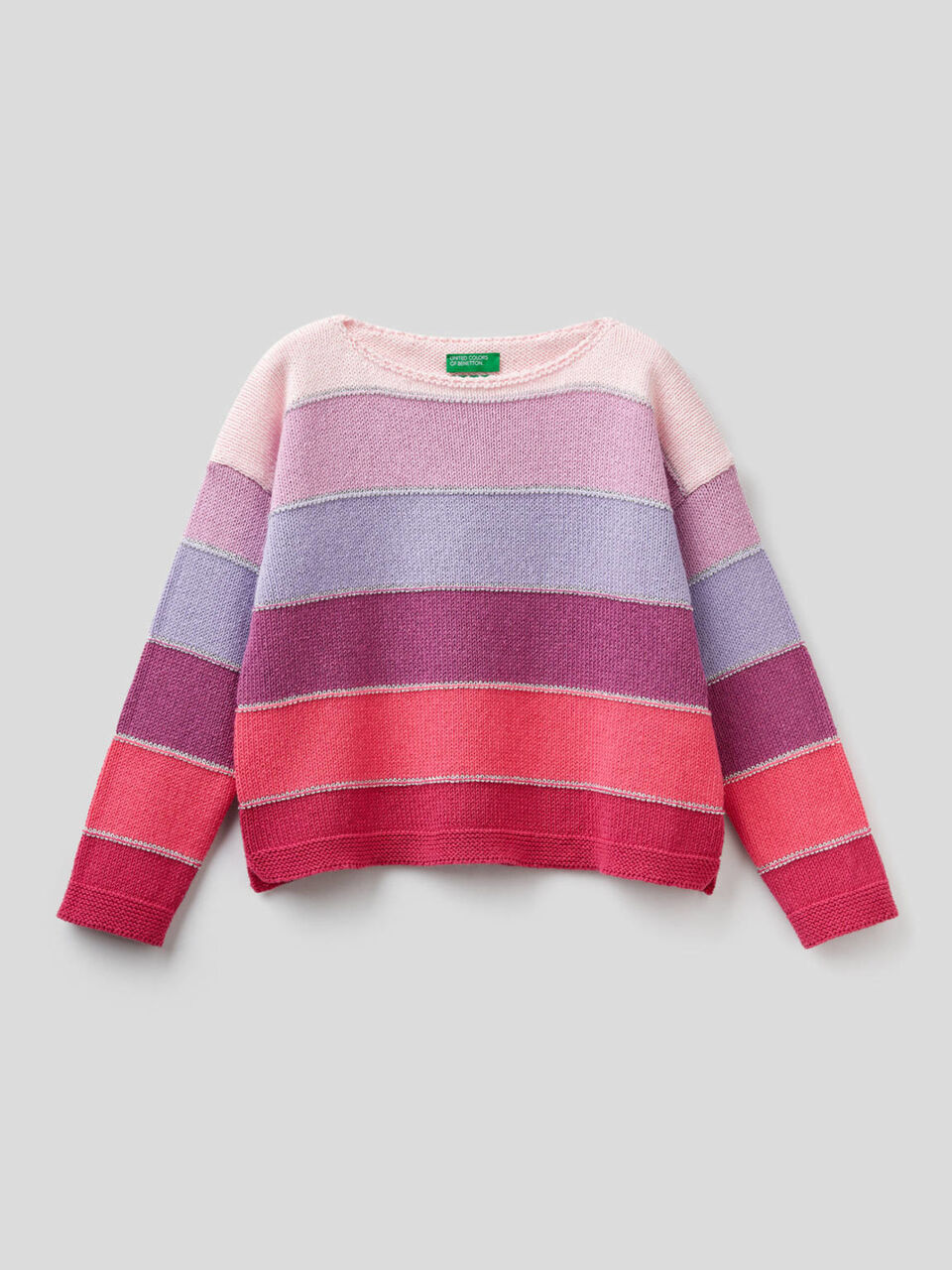 Pullover mit Streifenmuster image number 1
