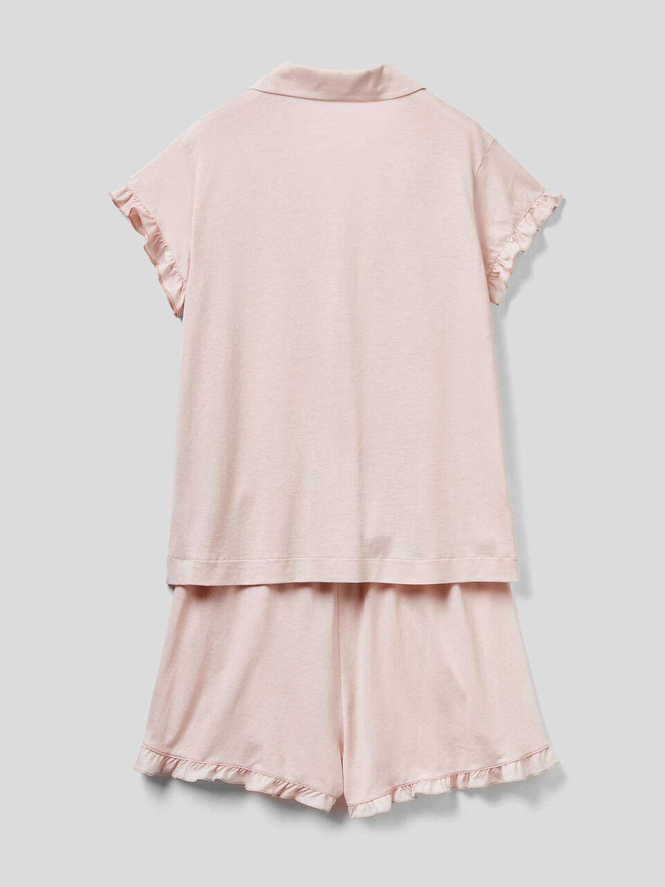 Ensemble pyjama avec blouse et short image number 2