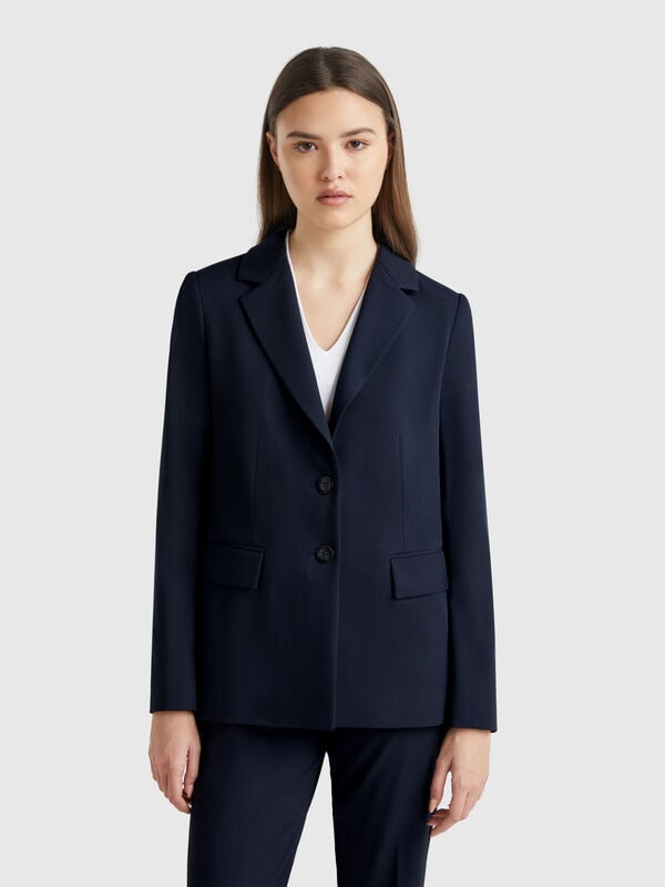 Blazer coupe slim Femme