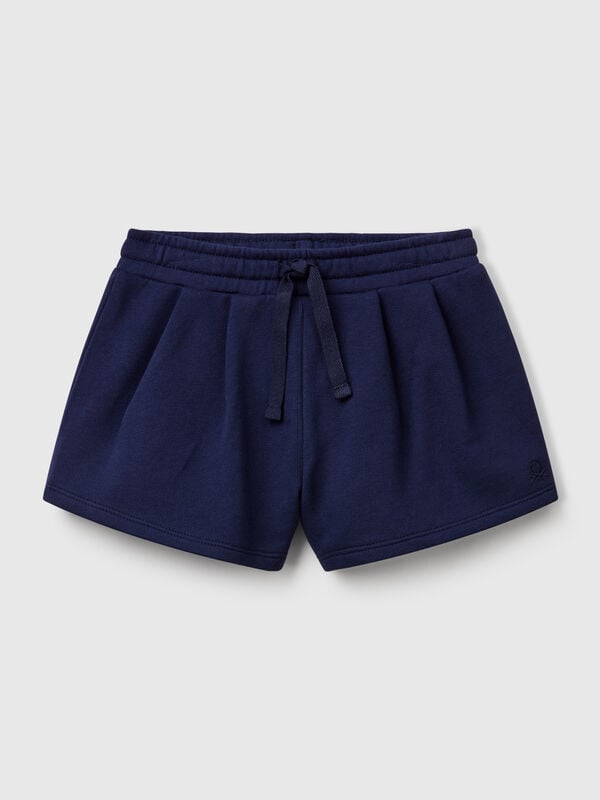 Short en molleton de coton Filles