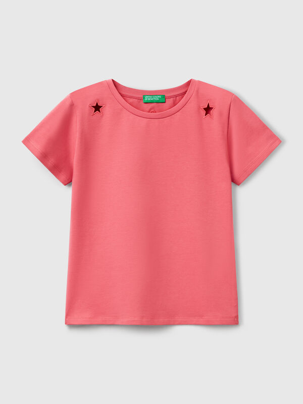 T-shirt avec motif découpé Filles