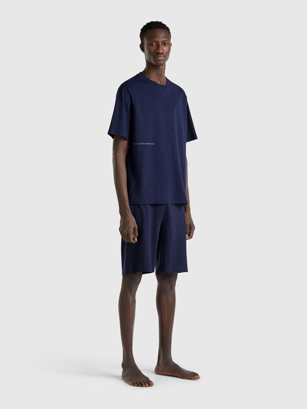 Shorts with logoed elastic Men