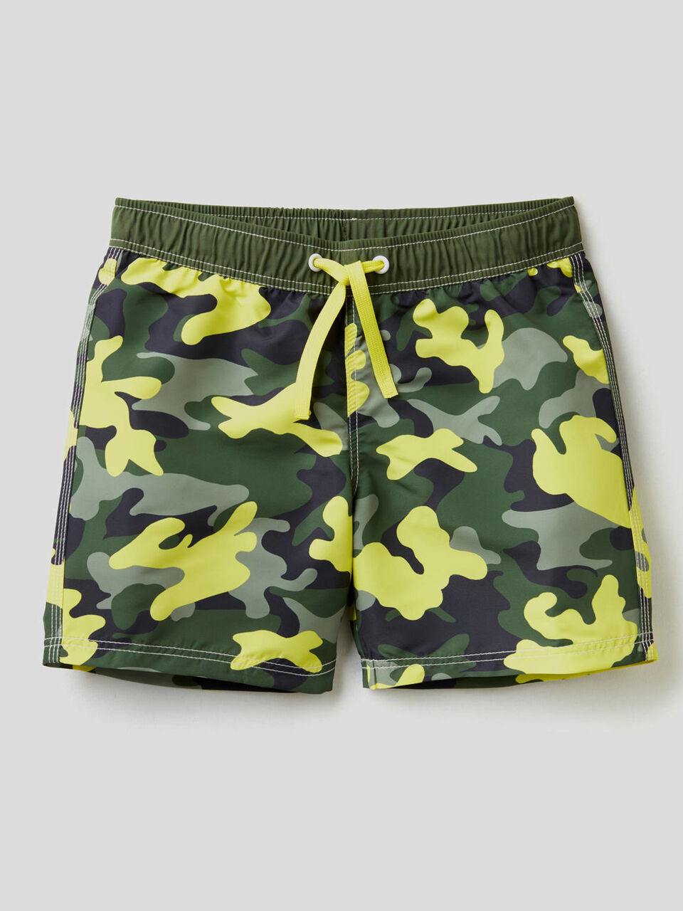 Boxer de bain motif camouflage image number 1