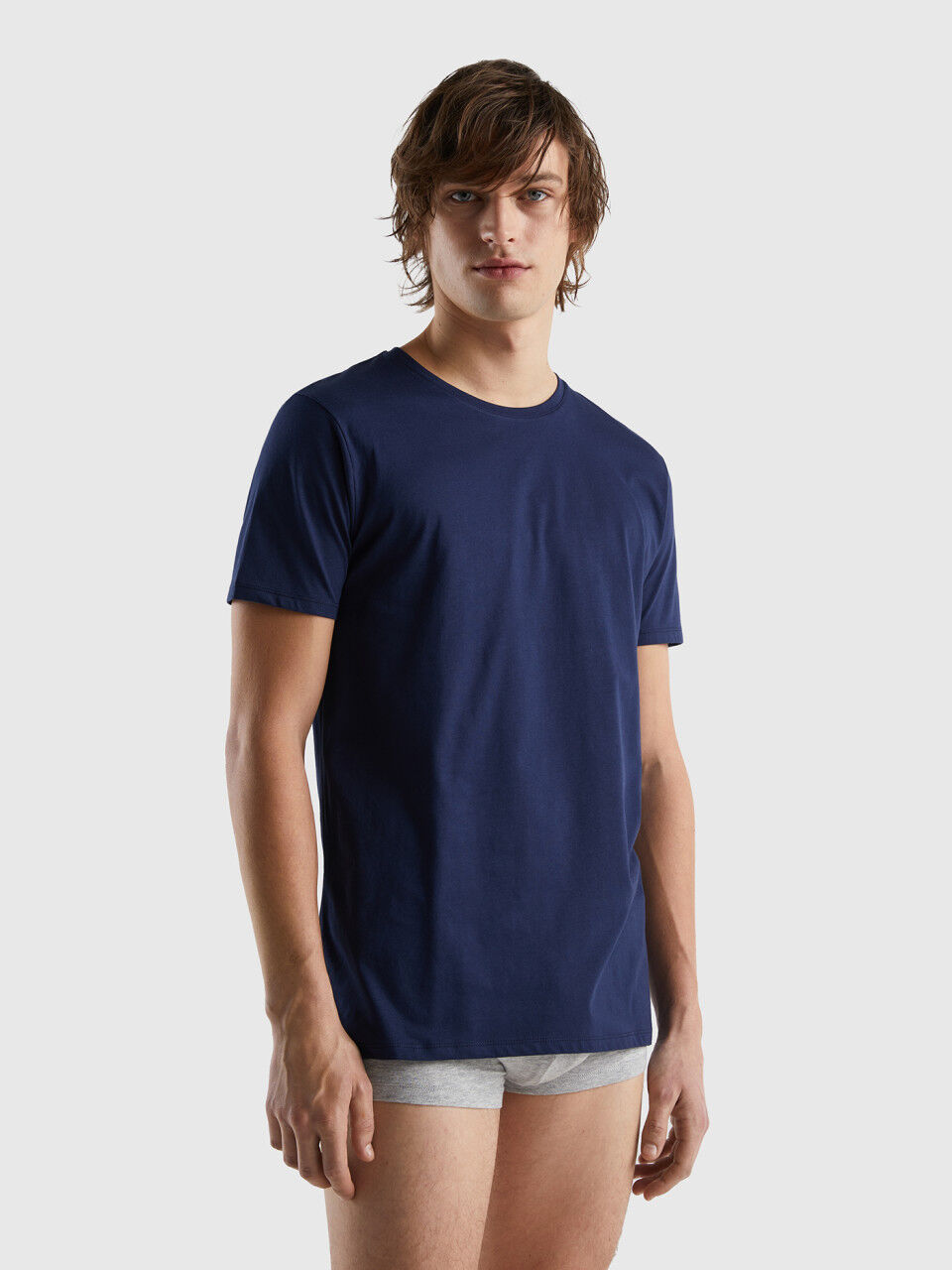 Long fiber cotton t-shirt