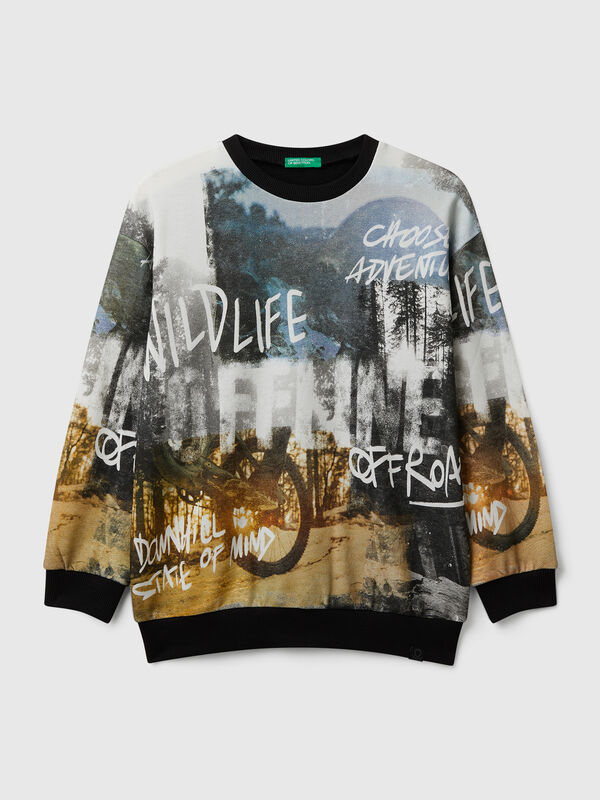 Sweatshirt with print Junior Boy