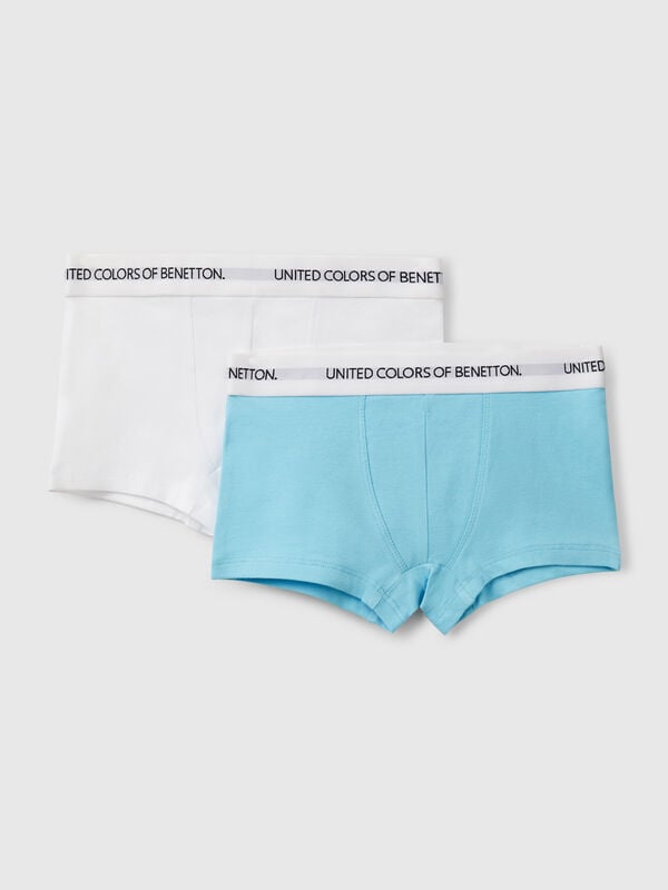 Zwei Boxershorts mit Logo-Gummizug Jungen
