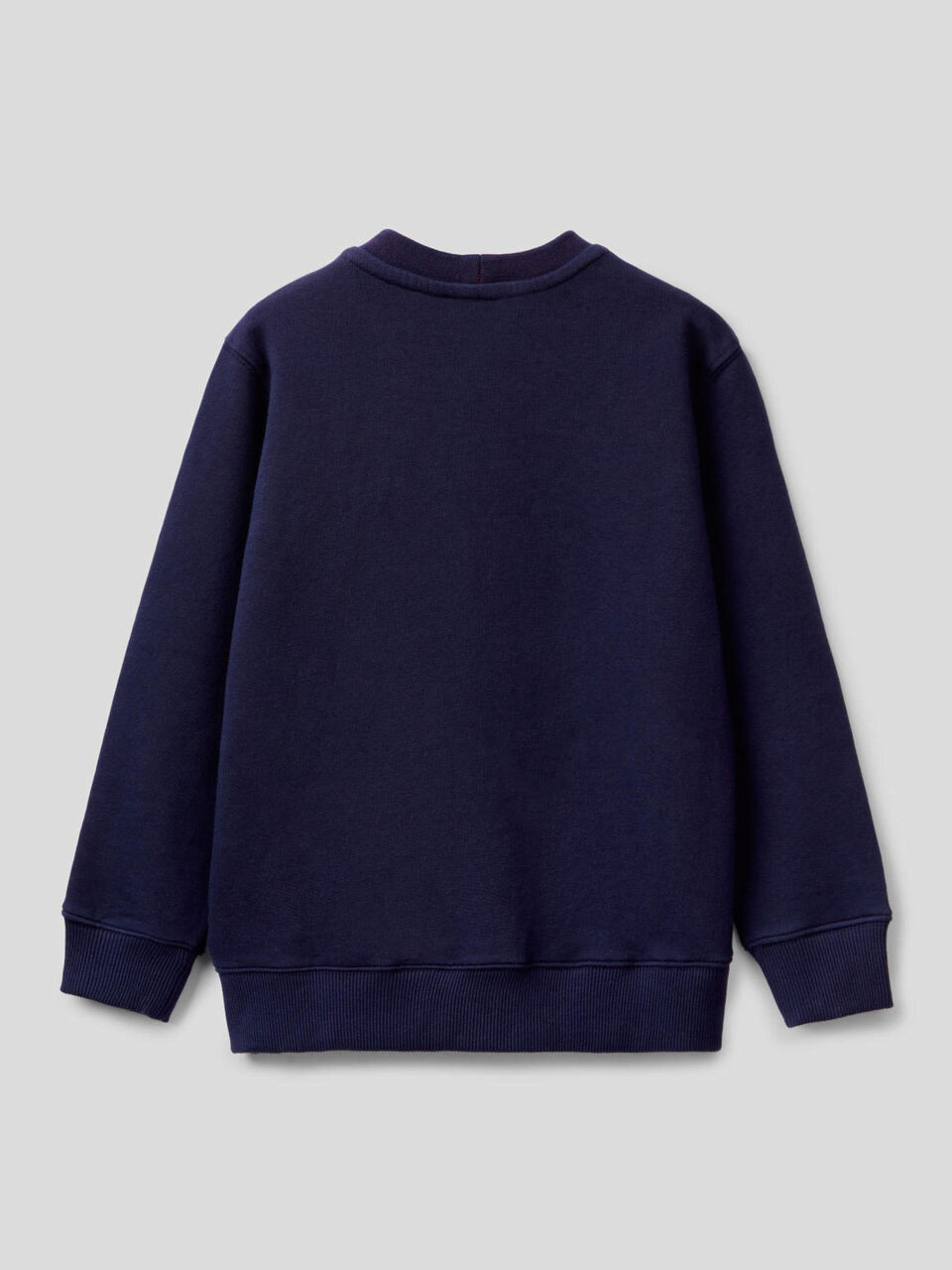 Sweatshirt aus 100% Baumwolle samt Tasche mit Reißverschluss image number 2