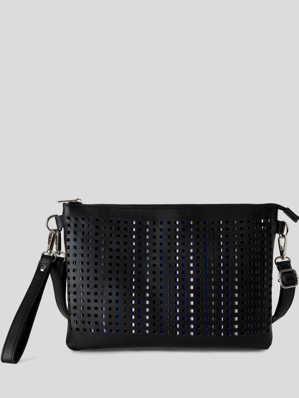 Tasche mit Lochmuster und herausnehmbarer, kleinerer Tasche image number 1