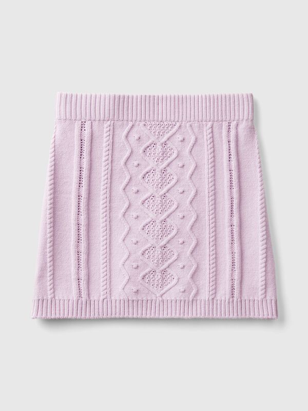 Knit mini skirt Junior Girl