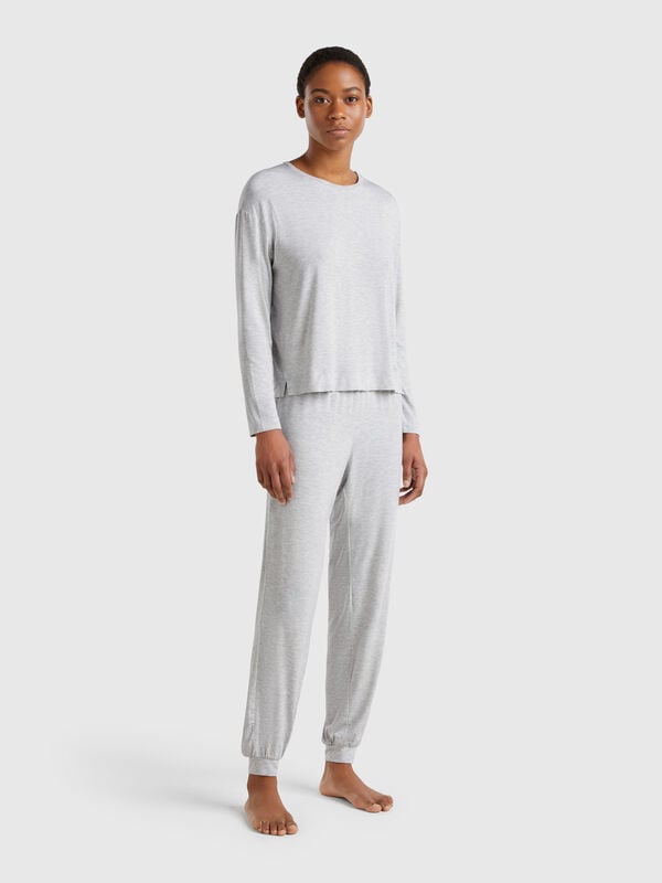 Pantalon en Modal Stretch Femme