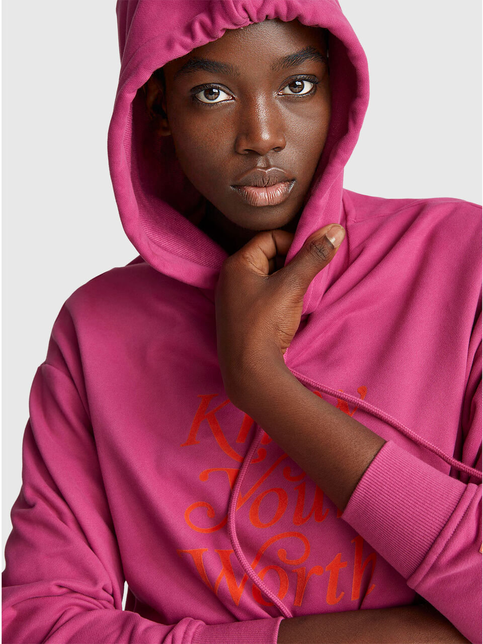 SWEATER W/HOOD Damen image number null